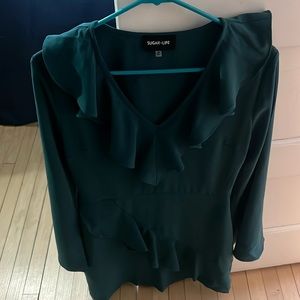Sugar Lips - Women’s Dress Size 4 Dark Green